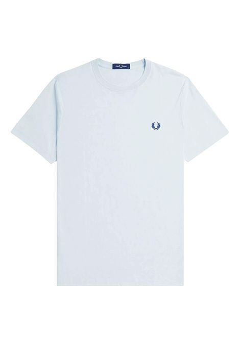 Fred Perry Crewneck T-shirt Ecru Men - FRED PERRY - Sports Store